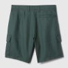 8″ Linen-Cotton Cargo Shorts