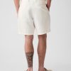 8″ Linen-Cotton Shorts