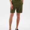 8″ Linen-Cotton Shorts