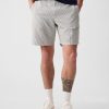 8″ Linen-Cotton Shorts
