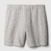 8″ Linen-Cotton Shorts