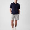 8″ Linen-Cotton Shorts