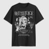 Beetlejuice Black and White Graphic Tee