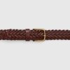 Braided Leather Belt