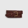 Braided Leather Belt
