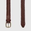 Braided Leather Belt