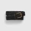 Braided Leather Belt