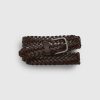 Braided Leather Belt