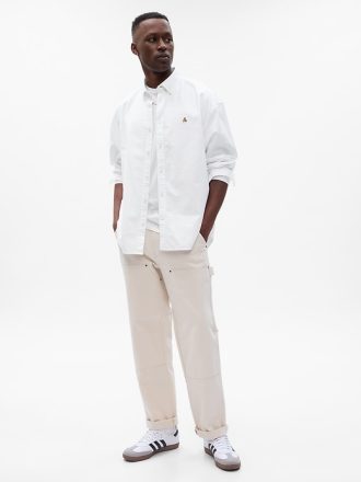 Brannan Bear Oxford Shirt in Untucked Fit