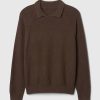 CashSoft Polo Sweater
