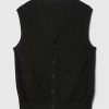 CashSoft Textured Sweater Vest