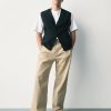 CashSoft Textured Sweater Vest