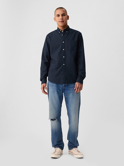 Classic Oxford Shirt in Untucked Fit Classic Oxford Shirt in Untucked Fit