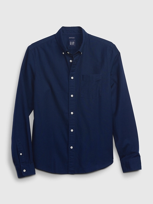 Classic Oxford Shirt in Untucked Fit Classic Oxford Shirt in Untucked Fit