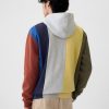 Colorblock Athletic Logo Hoodie