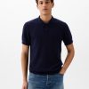 Crochet Polo Shirt