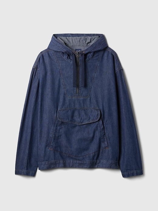Denim Anorak Jacket Denim Anorak Jacket