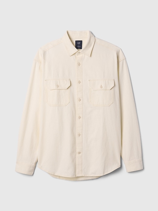 Denim Big Shirt Denim Big Shirt