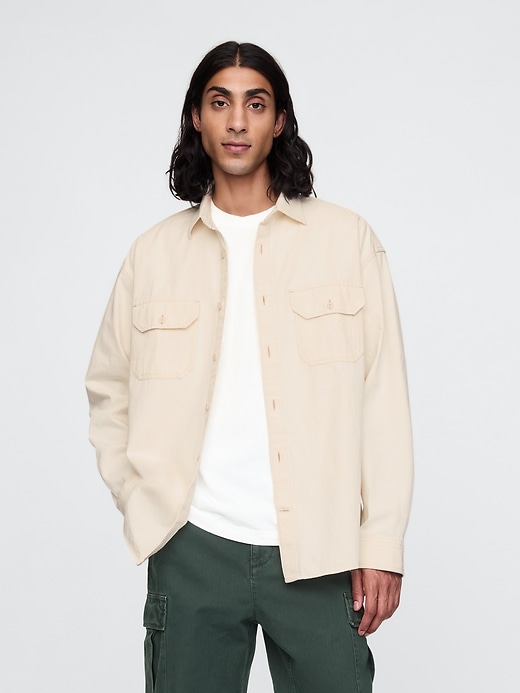 Denim Big Shirt Denim Big Shirt