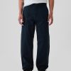Double-Knee Canvas Utility Baggy Jeans