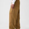 Double-Knee Canvas Utility Baggy Jeans