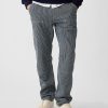 Double-Knee Railroad Striped Carpenter Jeans