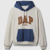 GAP × DAP Colorblock Logo Hoodie