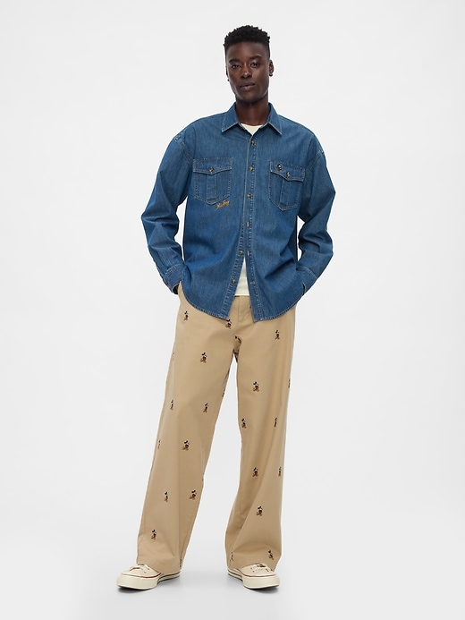 Gap × Disney Denim Western Shirt Gap × Disney Denim Western Shirt