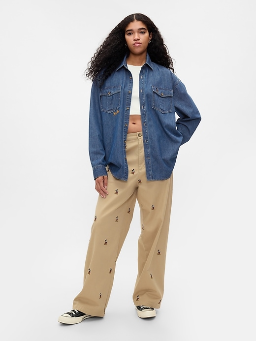 Gap × Disney Denim Western Shirt Gap × Disney Denim Western Shirt