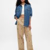 Gap × Disney Embroidered Baggy Khakis