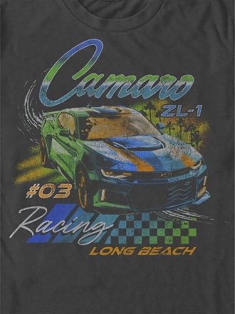 General Motors Camaro Long Beach Racing Graphic Tee