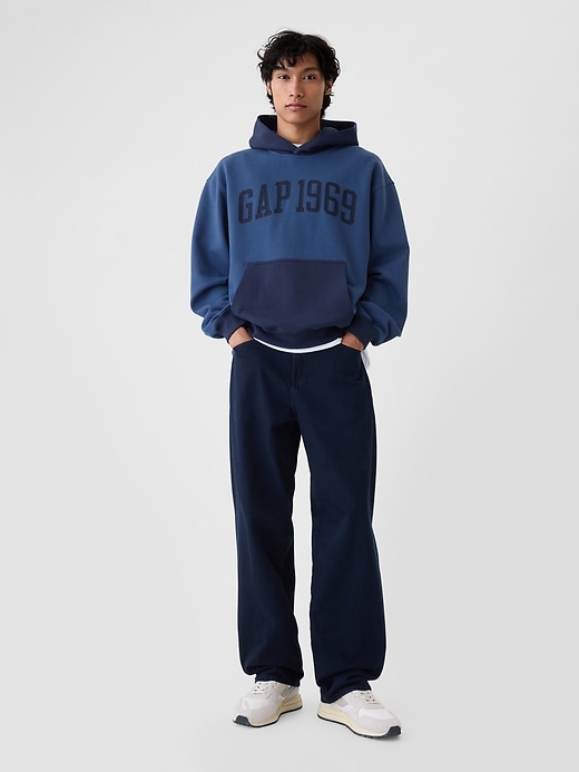 Heavyweight 1969 Logo Colorblock Hoodie Heavyweight 1969 Logo Colorblock Hoodie