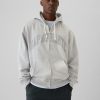 Heavyweight Athletic Logo Full-Zip Hoodie