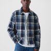Heavyweight Flannel Full-Zip Shirt Jacket