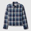 Heavyweight Flannel Full-Zip Shirt Jacket