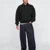 Heavyweight Quarter-Zip Polo Sweatshirt
