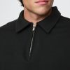 Heavyweight Quarter-Zip Polo Sweatshirt