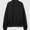Heavyweight Quarter-Zip Polo Sweatshirt