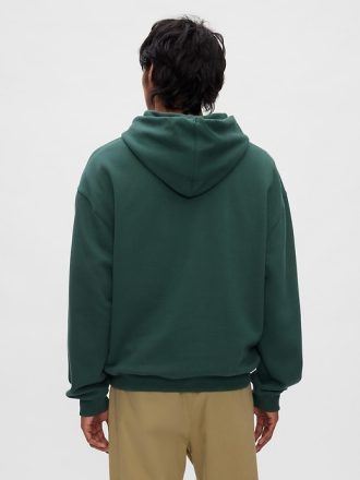 Heavyweight Stitch Logo Hoodie