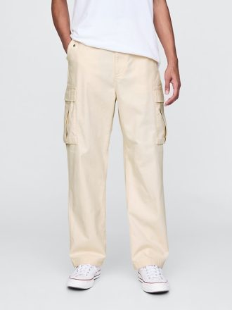 Herringbone Utility Cargo Pants