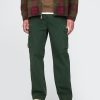 Herringbone Utility Cargo Pants