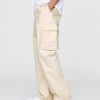 Herringbone Utility Cargo Pants