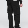 Herringbone Utility Cargo Pants