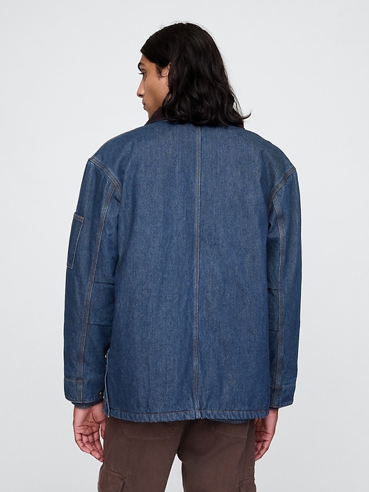 Lined Denim Utility Jacket Lined Denim Utility Jacket