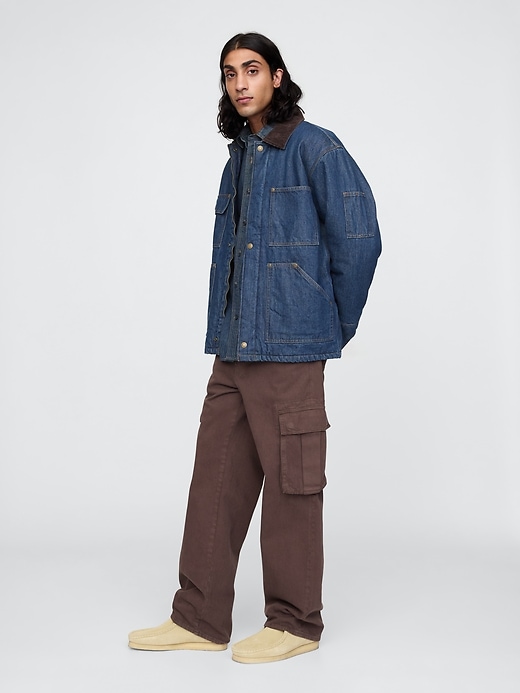 Lined Denim Utility Jacket Lined Denim Utility Jacket