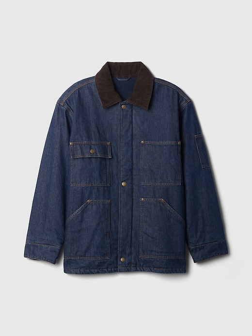 Lined Denim Utility Jacket Lined Denim Utility Jacket