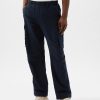 Linen-Cotton Cargo Pants