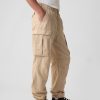 Linen-Cotton Cargo Pants
