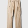 Linen-Cotton Cargo Pants