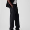 Linen-Cotton Pleated Trousers